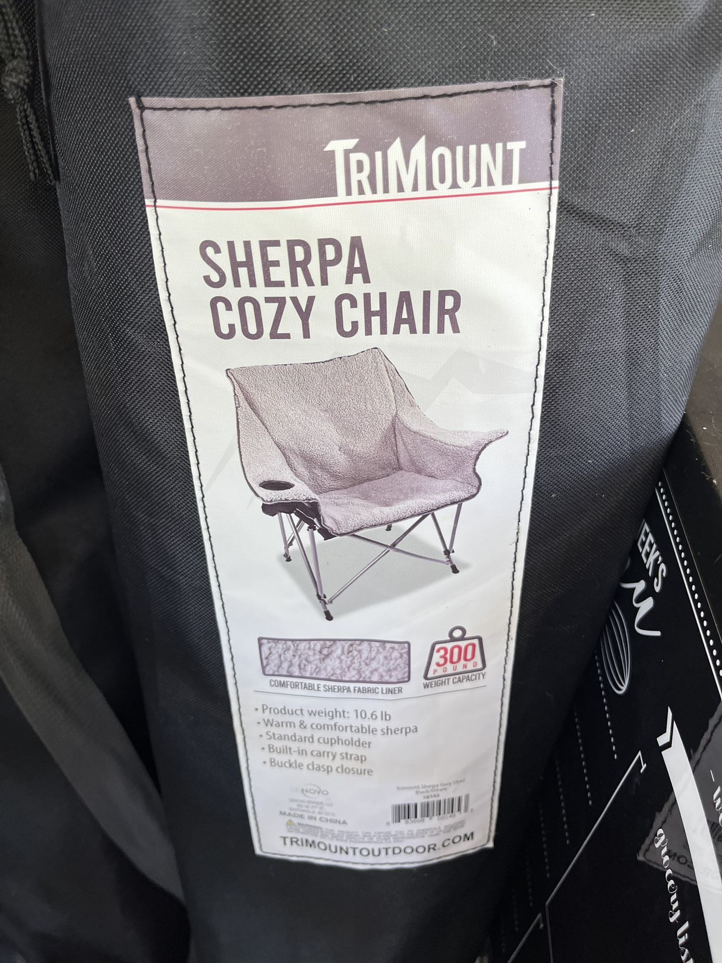 2 Sherpa Cozy Chairs For Outdoors
