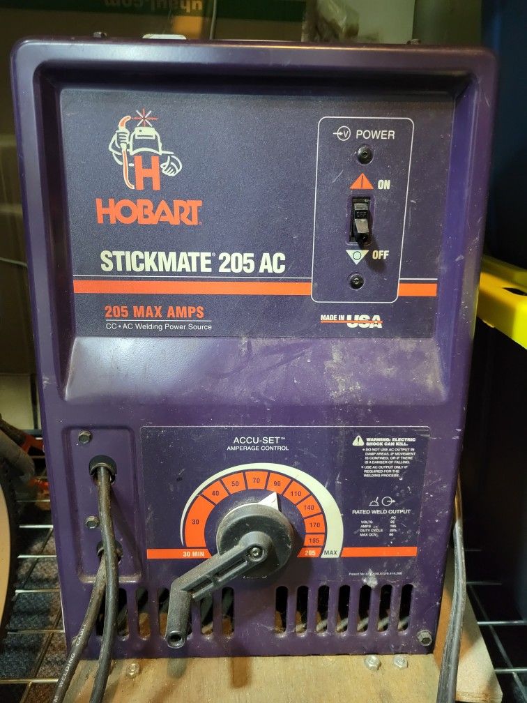 Welder Hobart Stickmate 205 for Sale in Woodinville, WA OfferUp