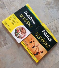 "For Dummies" Health Bundle – Nutrition & Pilates Books