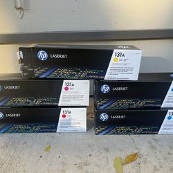 HP Laserjet Printer 131A Inks - One for $40 or 5 for $180