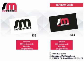BUSSINESS CARDS