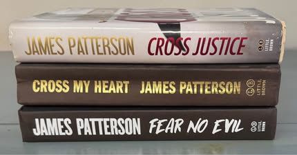 James Patterson Alex Cross Hardcover Books Novels $3 each or $7 for All