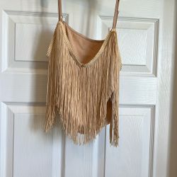 Woman’s Fringe Crop Top