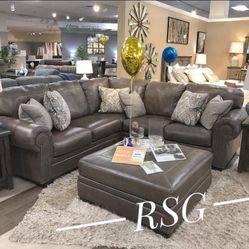L Shape Leather Sectional By Ashley Furniture ⭐No Needed Credit Check ⚡ $39 Down Payment with Financing
2131