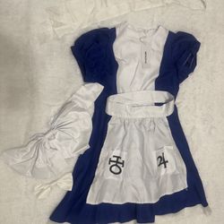 New S dress apron Alice Liddell cosplay costume maid victorian Halloween festival   Bundle deals available, feel free to message me with offers or que