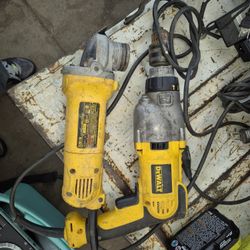 Dewalt Drill And Grinder