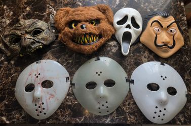 Halloween Masks, Props, Decorations Bundle