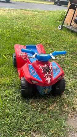 Spider-Man Kids Ride-On ATV Quad