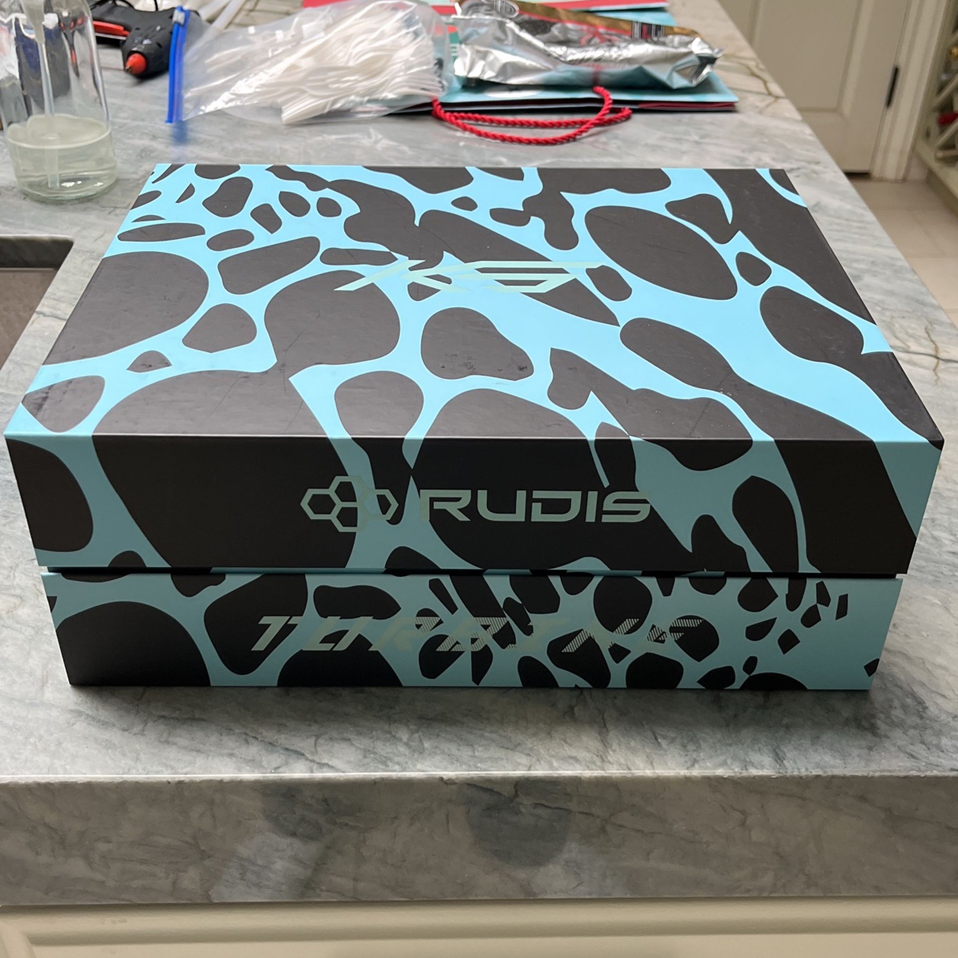 KS TURBINE ADULT WRESTLING SHOES - POISON BLUE