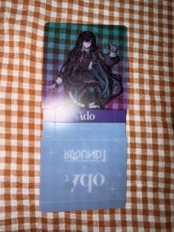 Ado purple round1 limited time coaster