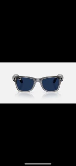 ray ban meta gen 2 shiny transparent grey