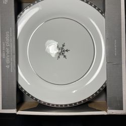 Beautiful Holiday set of 8 dinner and 8 salad plates