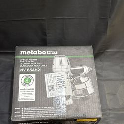 Metabo HPT NV65AH2 2-1/2” Coil Siding Nailer – Open Box / Used Once 
