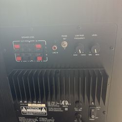 Jensen Surround Sound Subwoower