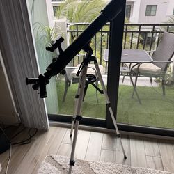Beginner Astronomical Telescope with Tripod – Great for Moon & Planet Viewing