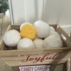 Snow Ball Figth Set Handmade