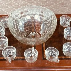 Vintage federal Punch Bowl