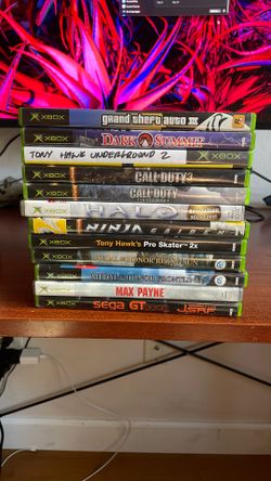 OG Xbox Game Collection