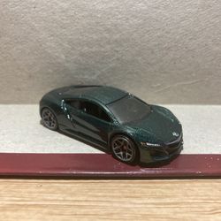 Hot Wheels Loose / 17 Acura NSX / Dark Green