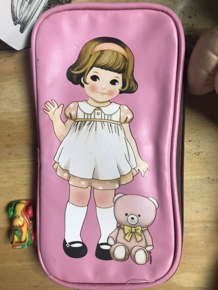 Vintage Paper mate Paper doll Pouch 