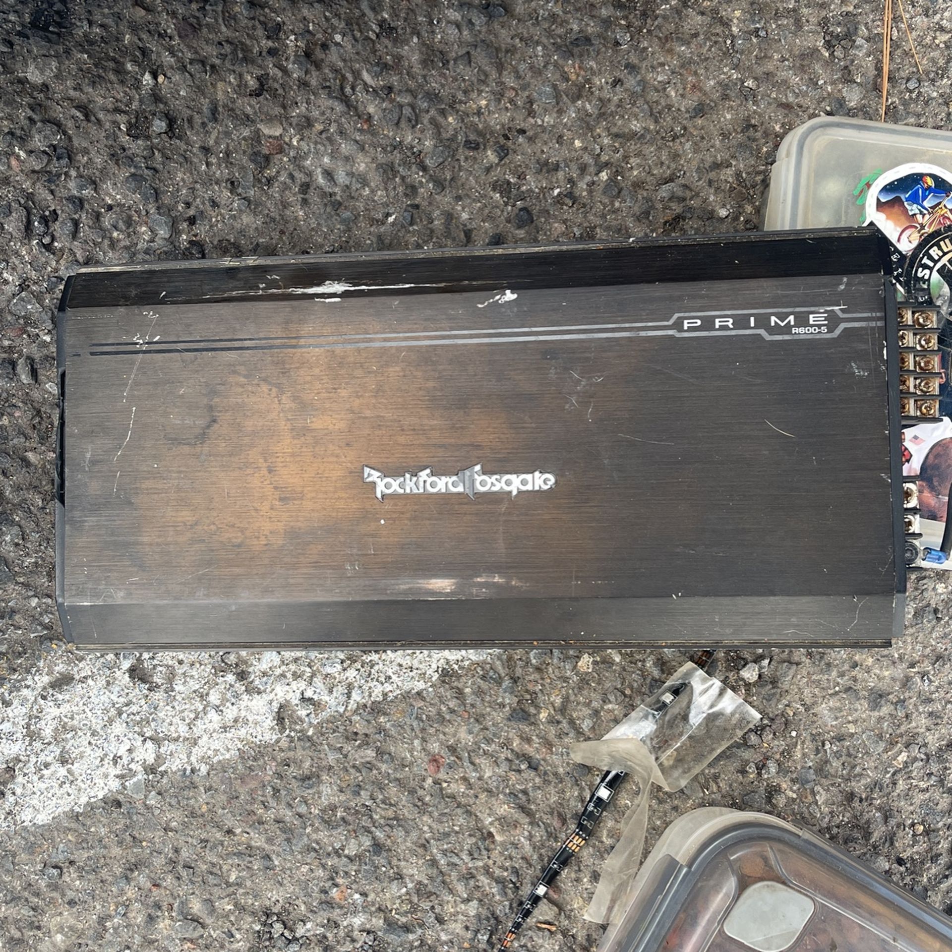 Rockford Fosgate R600-5 Amp 5 Channel