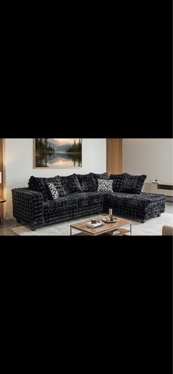 Sectional Gia black 🤩🤓😜🚛👌🏻