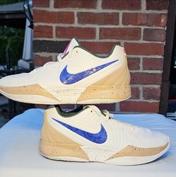 Nike Ja 2 In The Woods White Blue Hemp Green Low Top Lace-Up Mesh FD7328-101