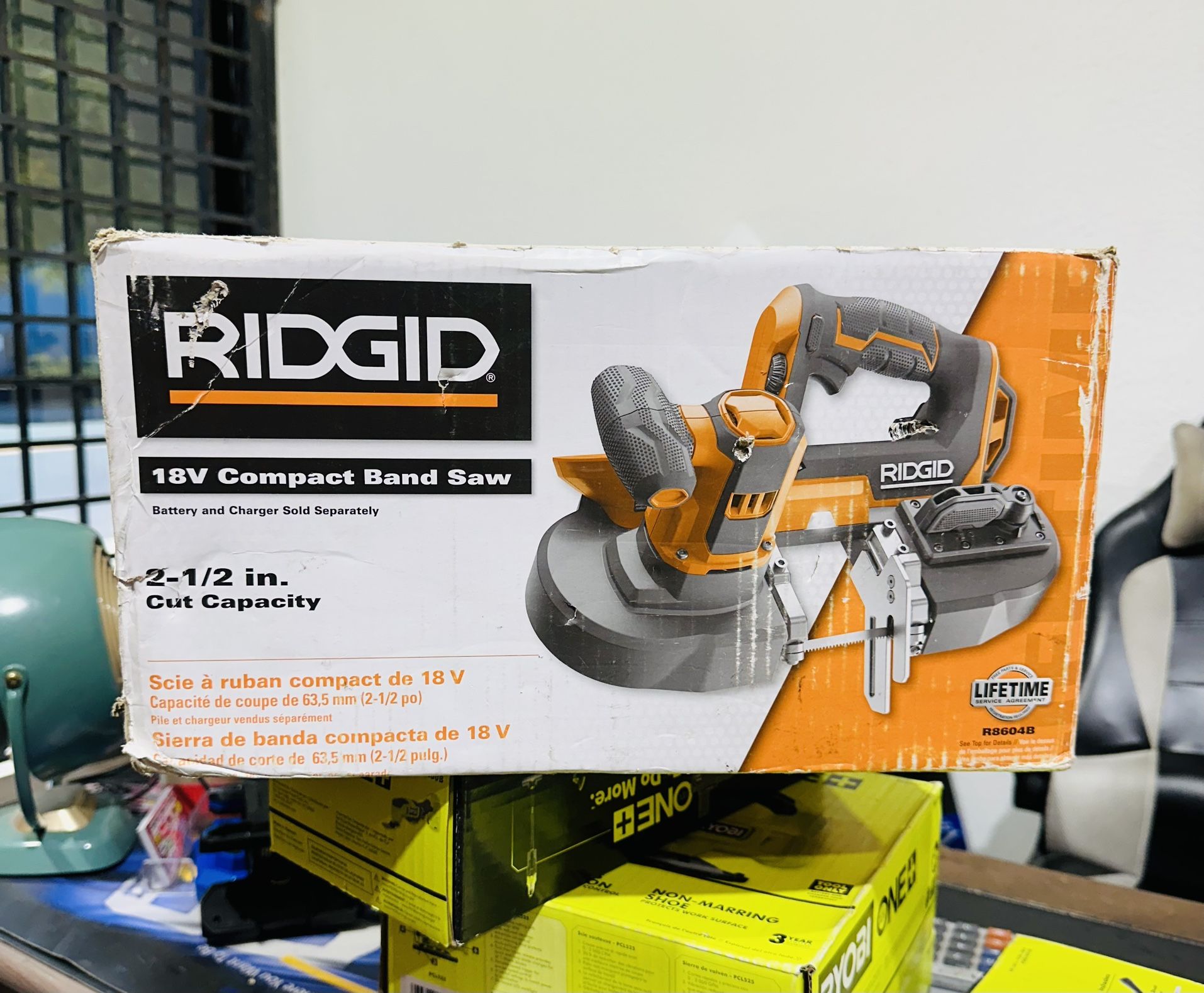 RIDGID 18V Compact Band Saw (Tool Only)