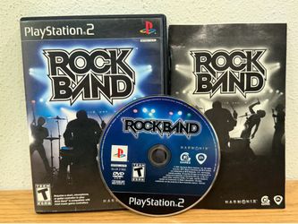 Rock Band PS2 CIB Complete