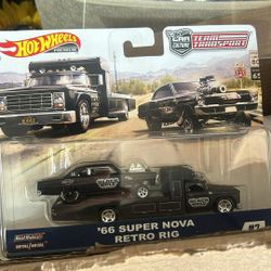 Hotwheels Transport Set With Chevy Novw