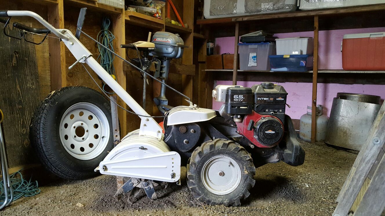 Ryobi, Dual Direction Tines, 6.5 hp OHV Intek rototiller