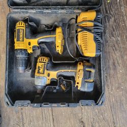 18 Volts Dewalt Set