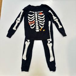 Halloween Caters Children’s Place Toddler Girls Pajamas Sz 4T BUNDLE pjs Glow in the Dark
