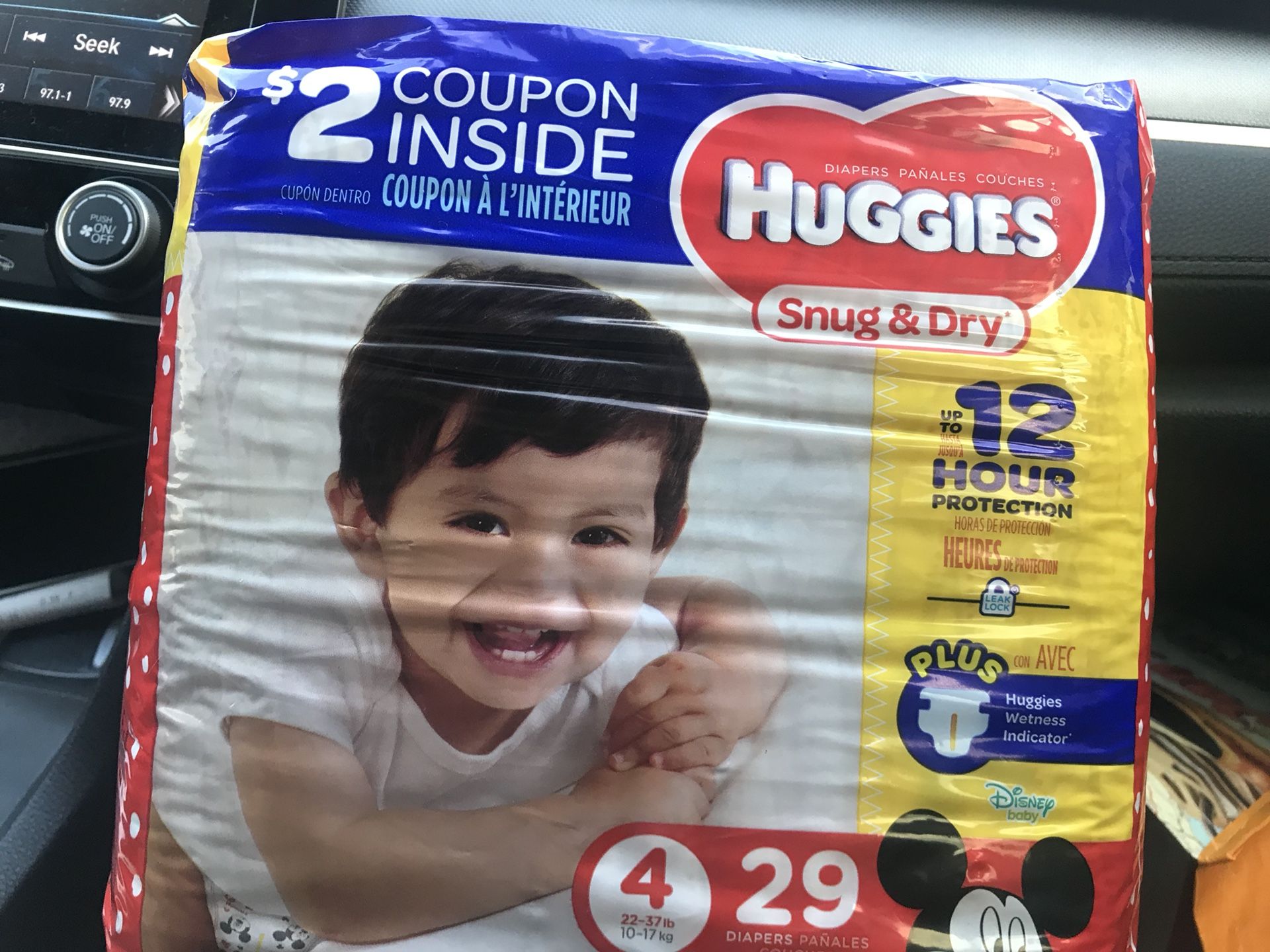 Huggies size 4