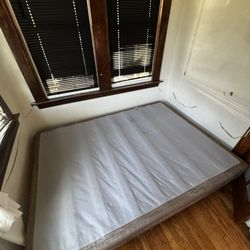 Queen Box Spring + Frame