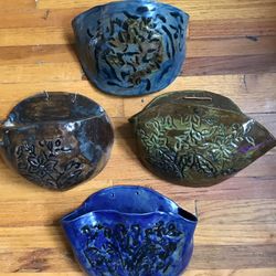 Handmade Hanging/Wall Ceramic Garden Planters