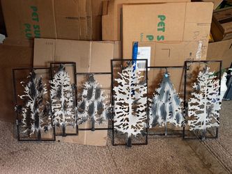 Metal Tree Wall Art