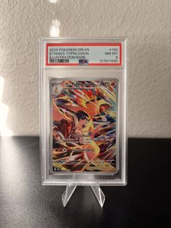 Pokemon Ethans Typhlosion Psa 8