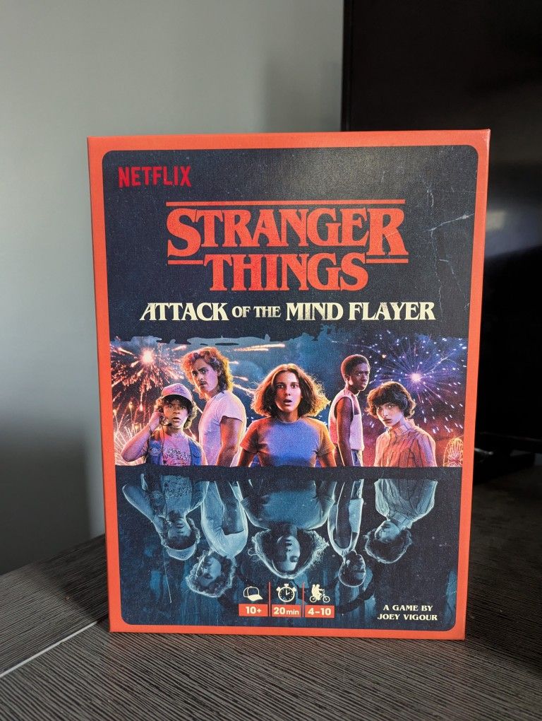 Stranger Things Attack Of The Mind Flayer Board Game