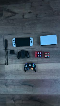 Nintendo Switch OLED + Games & Accesories