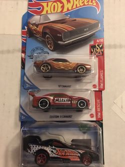 Camaro Hotwheels Cars