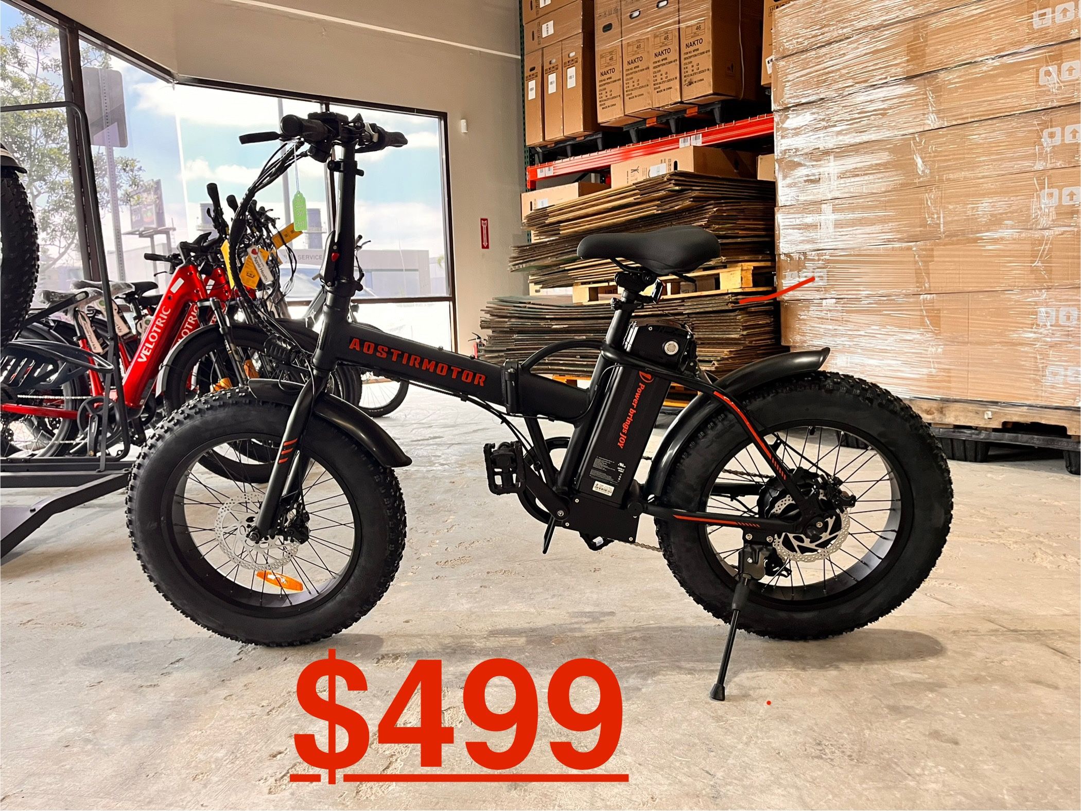 Aostirmotor A20 Folding E-bike $499