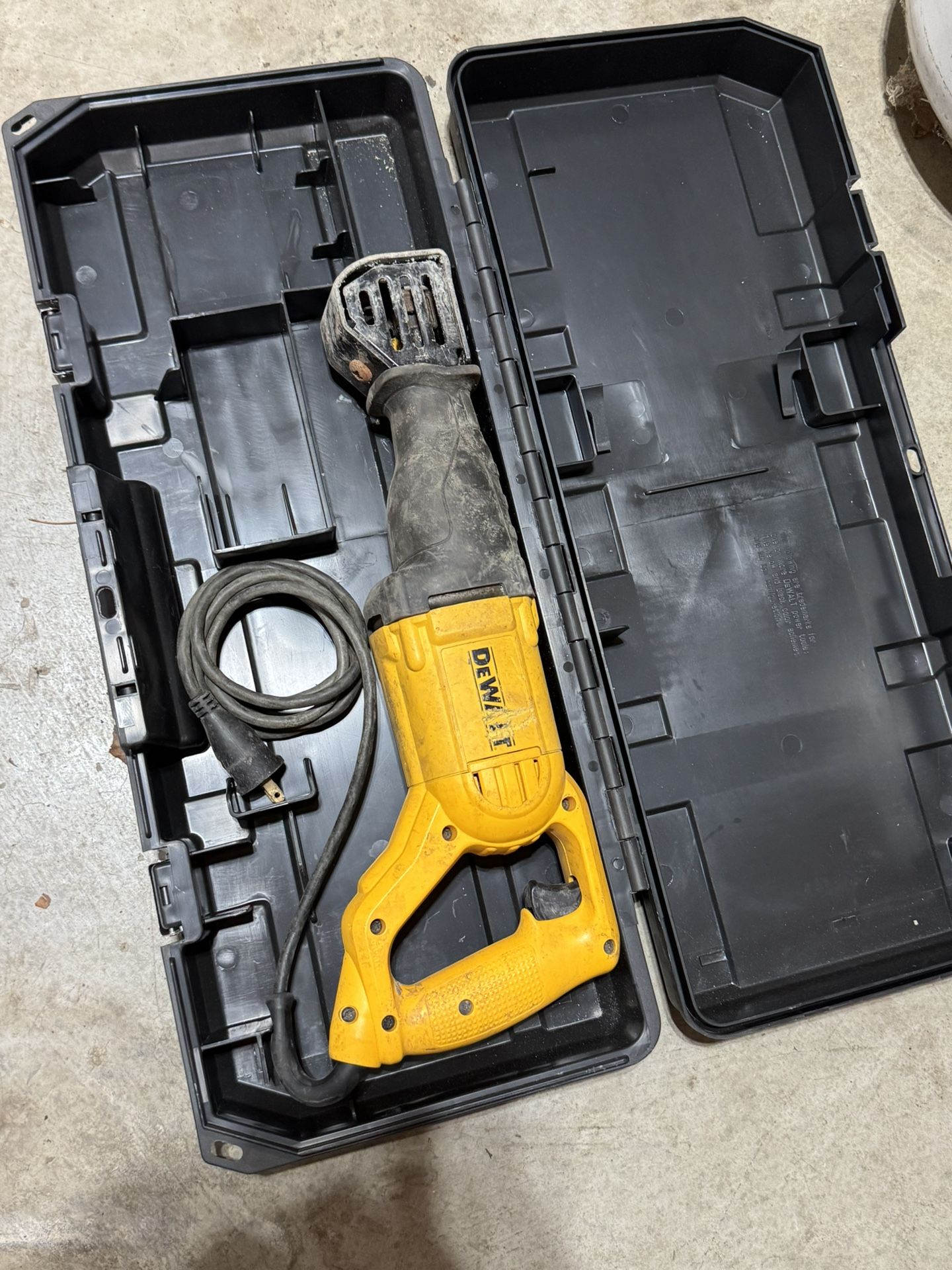 Dewalt Electric Reciprocating Saw