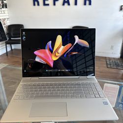 HP Envy 15” Touch Screen Laptop. i7, 12gb RAM, 256gb SSD.