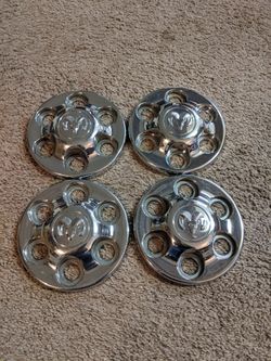 Dodge 6 Lug Hub Covers