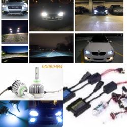 Hid Conversion Kits - Led Headlight Replacement Bulbs - Ballast Or Wit fans - -any Low High Fog Drl Running Light - Any Ride From Chrysler 300 2 Ford 