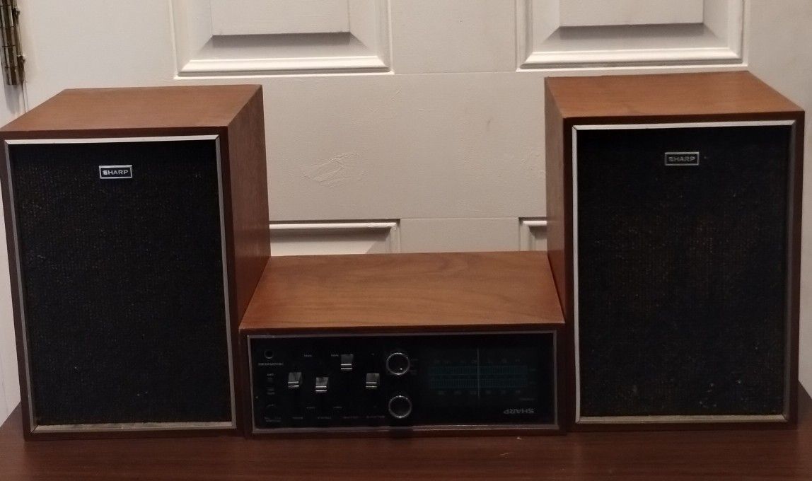 Vintage Sharp MPX 37 FM AM Amplifier