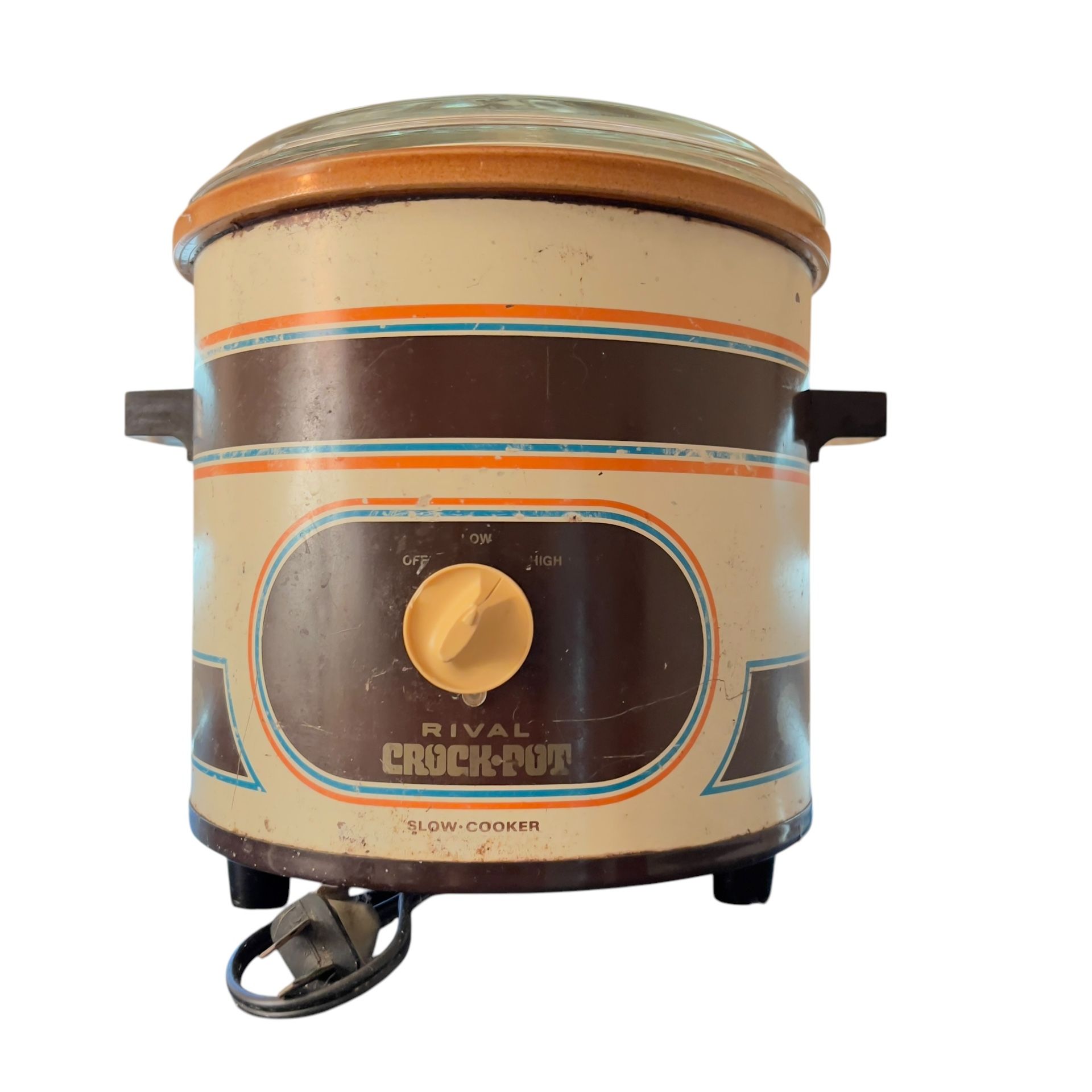 Vintage 1970’s Rival Crock Pot Slow Cooker 3100/2 3.5 Qt - Tested/Working