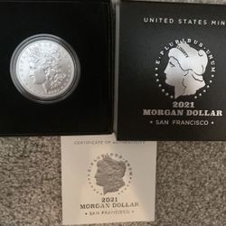 2021 (S) US Mint Morgan Silver Dollar