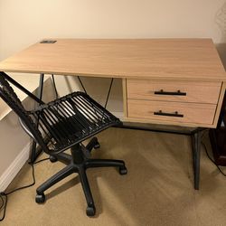 Modern Desk & Chair Set – $75